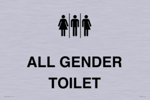 Female, Male and Non-gender specific
